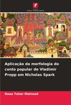 Cover Aplicação da morfologia do conto popular de Vladimir Propp em Nicholas Spark