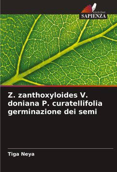 Cover Z. zanthoxyloides V. doniana P. curatellifolia germinazione dei semi