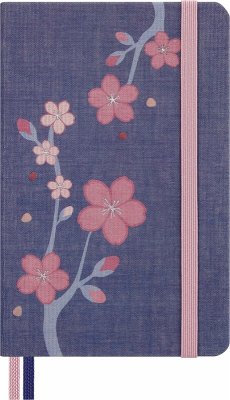 Cover Moleskine Sakura Notizbuch limitierte Ausgabe, P/A6, fester Einband, liniert, ohne Box