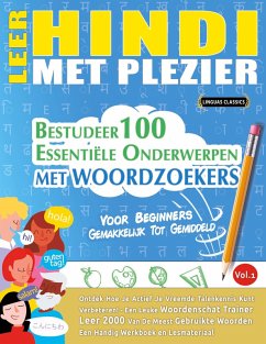 Cover LEER HINDI MET PLEZIER - VOOR BEGINNERS