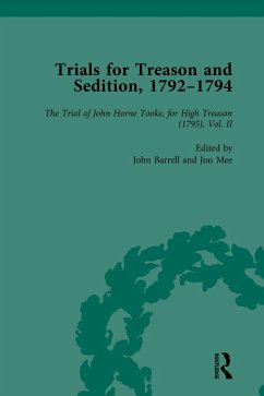Cover Trials for Treason and Sedition, 1792-1794, Part II vol 7 (eBook, PDF)