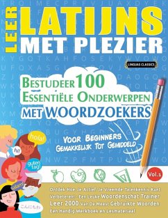 Cover LEER LATIJNS MET PLEZIER - VOOR BEGINNERS