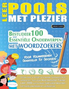 Cover LEER POOLS MET PLEZIER - VOOR VOLWASSENEN