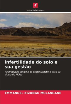 Cover infertilidade do solo e sua gestão