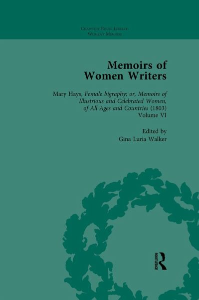 Memoirs of Women Writers, Part III vol 10 (eBook, PDF) Memoirs of Women Writers, Part III vol 10 (eBook, PDF)