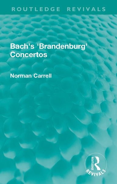 Bach's 'Brandenburg' Concertos (eBook, PDF)