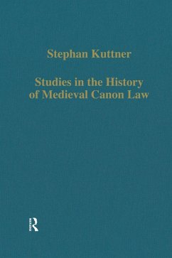 Studies in the History of Medieval Canon Law (eBook, ePUB) Cover Studies in the History of Medieval Canon Law (eBook, ePUB)
