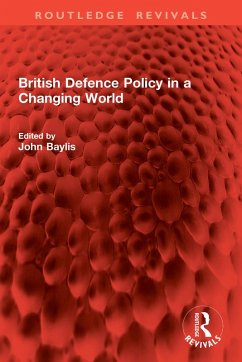 Cover British Defence Policy in a Changing World (eBook, ePUB)