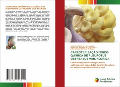 Cover CARACTERIZAÇÃO FÍSICO-QUÍMICA DE PLEUROTUS OSTREATUS VAR. FLORIDA