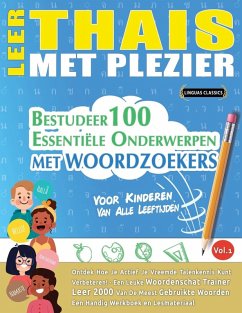 Cover LEER THAIS MET PLEZIER - VOOR KINDEREN