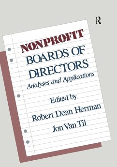 Nonprofit Boards of Directors (eBook, PDF) - Herman, Robert