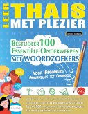 LEER THAIS MET PLEZIER - VOOR BEGINNERS