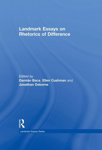 Landmark Essays on Rhetorics of Difference (eBook, ePUB) Landmark Essays on Rhetorics of Difference (eBook, ePUB)