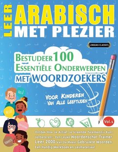 Cover LEER ARABISCH MET PLEZIER - VOOR KINDEREN