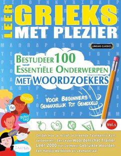 Cover LEER GRIEKS MET PLEZIER - VOOR BEGINNERS