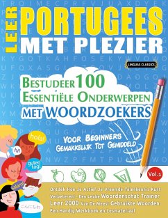 Cover LEER PORTUGEES MET PLEZIER - VOOR BEGINNERS