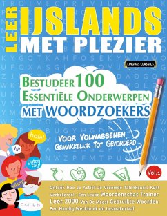 Cover LEER IJSLANDS MET PLEZIER - VOOR VOLWASSENEN