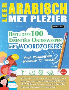 Cover LEER ARABISCH MET PLEZIER - VOOR VOLWASSENEN