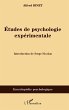 Etudes de psychologie expérimentale - Bild 1