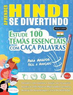 Cover APRENDER HINDI SE DIVERTINDO! - PARA ADULTOS