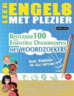Cover LEER ENGELS MET PLEZIER - VOOR KINDEREN