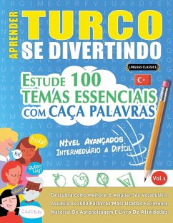 Cover APRENDER TURCO SE DIVERTINDO! - NÍVEL AVANÇADOS