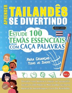 Cover APRENDER TAILANDÊS SE DIVERTINDO! - PARA CRIANÇAS
