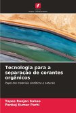 Tecnologia para a separação de corantes orgânicos Tecnologia para a separação de corantes orgânicos