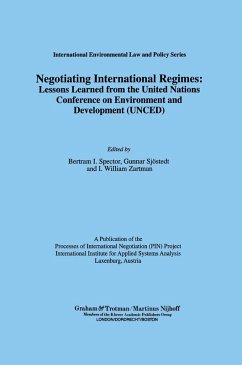 Negotiating International Regimes: Lessons Learned from the United Nations Conference on Environmental and Development (UNCED) (eBook, PDF)