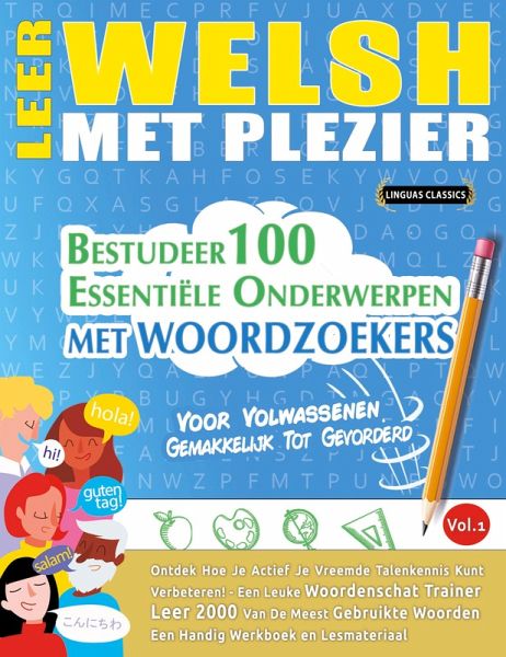 LEER WELSH MET PLEZIER - VOOR VOLWASSENEN