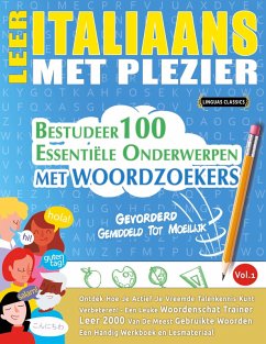 Cover LEER ITALIAANS MET PLEZIER - GEVORDERD