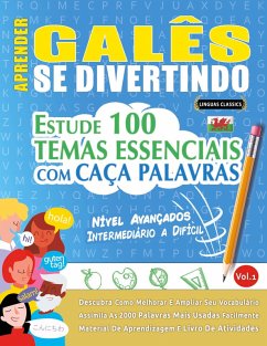 Cover APRENDER GALÊS SE DIVERTINDO! - NÍVEL AVANÇADOS