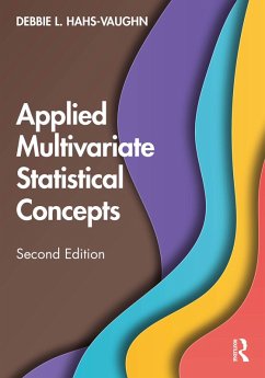 Applied Multivariate Statistical Concepts (eBook, PDF) - Hahs-Vaughn, Debbie L.