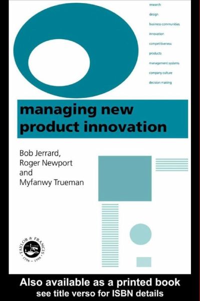Managing New Product Innovation (eBook, ePUB)