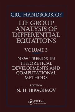 CRC Handbook of Lie Group Analysis of Differential Equations, Volume III (eBook, ePUB) - Ibragimov, Nail H.