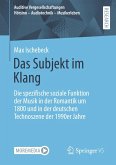 Das Subjekt im Klang Das Subjekt im Klang