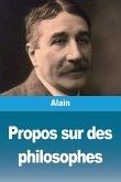 Propos sur des philosophes Propos sur des philosophes