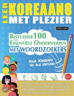 LEER KOREAANS MET PLEZIER - VOOR KINDEREN - Linguas Classics