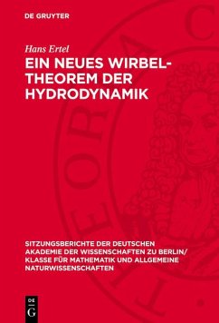 Cover Ein Neues Wirbel-Theorem der Hydrodynamik (eBook, PDF)