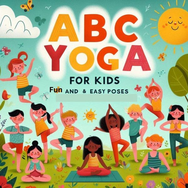 ABC Yoga for Kids: Fun Poses for Flexibility, Balance, Calm, and Mindfulness - Beginner Yoga for Children Ages 3-6