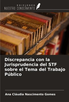 Cover Discrepancia con la Jurisprudencia del STF sobre el Tema del Trabajo Público