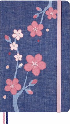 Cover Moleskine Sakura Notizbuch limitiert L/A5, Geb liniert