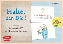 Cover Haltet den Die ! Das verrückte ABC mit 26 geklauten Buchstaben