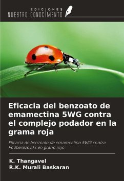 Eficacia del benzoato de emamectina 5WG contra el complejo podador en la grama roja - Thangavel, K.; Murali Baskaran, R. K.