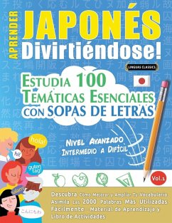 Cover APRENDER JAPONÉS DIVIRTIÉNDOSE! - NIVEL AVANZADO