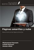 Páginas amarillas y nube