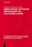 Über einige optische Messungen am Calciumfluorid (eBook, PDF)