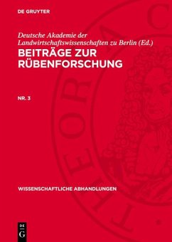 Beiträge zur Rübenforschung. Nr. 3 (eBook, PDF)