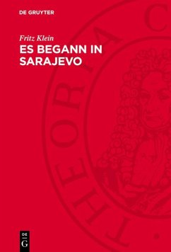 Es begann in Sarajevo (eBook, PDF) - Klein, Fritz