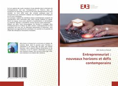 Cover Entrepreneuriat : nouveaux horizons et défis contemporains